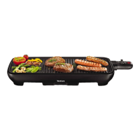 Tefal TG3918 Plancha Compact   Grillplaat   Bakplaat   Anti aanbaklaag   2000 W   Compact Design (19 x 23.5 Cm)