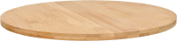 Draaiend bamboe snijplank   35 cm, bruin