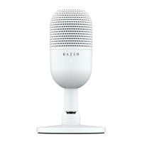 Razer SEIRÉN V3 MINI Wit Ultra compacte USB microfoon met Tap to Mute functie