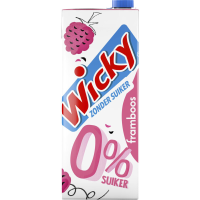 Wicky Framboos Fruitdrank   1.5 L