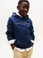 Tommy Hilfiger Essential hoodie kinderen genderinclusief Twilight Navy 80