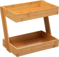 5Five bamboe rek   31,5 x 22,5 x 26 cm, bruin