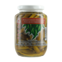 Cock Brand Thaise Groene Chili in Azijn 454 g