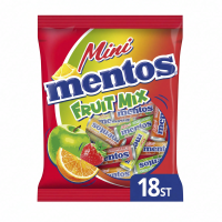 Mentos Mini Fruit Mix   18 stuks,