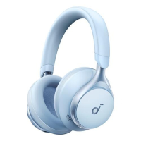Anker Space One draadloze hoofdtelefoon, muziek/dagelijks, USB Type C, Bluetooth, blauw