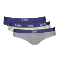 Lee slips Liliop Drama blauw/citroengele streep/grijs gemêleerd M