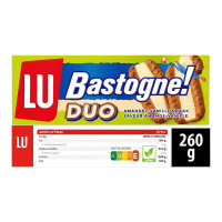Lu Bastogne Duo Amandel Vanille Koekjes   260 g