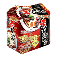 Higashimaru Spicy Tonkotsu style Ramen 5 Servings 390 g/pack 東丸麻辣素食猪骨风味拉麵 5入 390 g/袋