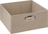 5Five Uni Linen opbergdoos   31 x 31 x 15 cm, beige