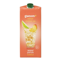 G'woon Appel Perzik Smaak Water   1.5 L