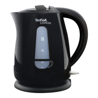Tefal Express KO2998   Waterkoker   1.5 L   Compact   RVS   Zwart