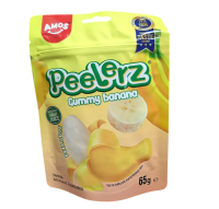 Candy Amos Peelerz bananen gummie halal 65 g