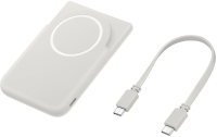 Samsung Magnet accupack   powerbank   5000 mAh   USB C   grijs