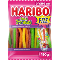 Haribo F!Zz sodarietjes   180 g