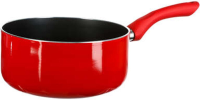 5Five Aluminium Inductie Kookpan   20 cm, Rood/Zwart