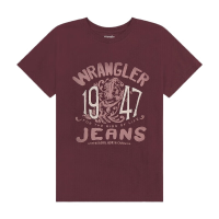 Lee Wrangler grafische T shirt Dahlia, M XS