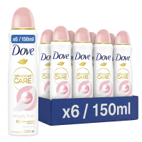Dove Advanced Care Deodorant Spray Beauty Finish   150 ml (6 Pack)