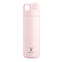 19 Oz Active Spout Cup met handgreep   Roze