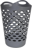 5Five Flexibele Wasmand   Grijs, 60L, 41 cm