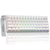 AULA WIN60HE 60% Bedraad Gaming Toetsenbord, Hall Effect Magnetische Switch Rapid Trigger, 8K Polling Rate Mechanisch Toetsenbord, 0,01 mm Instelbare Activering, RGB Compact Toetsenbord