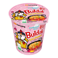Samyang hete kip cup ramen carbonara 80 g