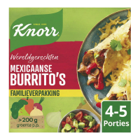 Knorr Wereldgerechten Mexicaanse Burrito   351 g