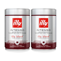 Illy Bold Roast Intenso Gemalen Koffie   250 g x2