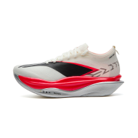 EU43 LI NING Fly 6 ELITE Heren Race Hardloopschoenen Marathon Sport Outdoor   Champagne Wit