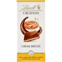 Lindt Creation crème brûlée chocoladereep   150 g