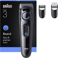 BRAUN BT Styler BT3520 baardtrimmer   1 stuk   3 in 1 trimmer   20 lengtestanden   waterdicht