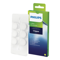 Philips Saeco koffiemachine reinigingstabletten   6 stuks, grijs