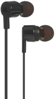 JBL Tune 210 In ear Oordopjes Bedraad, Oortjes met Microfoon 3.5 Mm Koptelefoon Aansluiting   Pure Bass Sound   Zwart