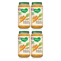 Olvarit maaltijd groenten kip en aardappelpuree 15M+ 250 g * 4