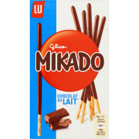 LU Mikado biscuitstokjes met melkchocolade   75 g