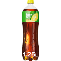 Fuze Tea bruisende zwarte thee citroen   1,25 l