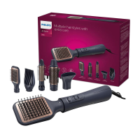 Philips AirStyler 5000 Series   Fohnborstel   5 opzetstukken   BHA530/00
