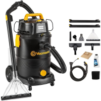Vacmaster VK1330PWR 1300 W 30 L 3 in 1 Wasstofzuiger Nat  en Droogzuiger met Dubbel Tankontwerp Vloerreiniger voor Harde Vloeren, Tapijten, Tapijtreinigingsmachine
