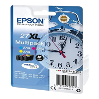 Epson multipack 3 kleuren 27XL DURABrite Ultra inkt