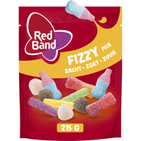 Red Band Fizzy Mix Zacht Zoet & Zuur   215 g