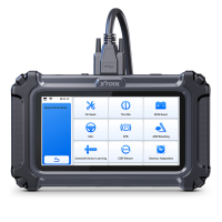 XTOOL D6S OBD2 Scanner Diagnosetool Volledig Systeem 30 Resetten Motor ABS SRS | Cranksensor/Olie/EPB/SAS/Throttle/Transmissie Relearn, Touchscreen, Gratis Update, FCA & CAN FD, Verbetering van D5S, Auto Codelezer
