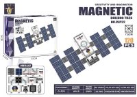 XINQIYUAN Qinquyuan Diamant Magnetische Bouwblokken Set Grote Deeltjes 120st [Willekeurige mix – Kleuren alleen uit hoofdafbeelding]