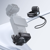 ULANZI PK13 Camera Mount Klem Multifunctionele Uitbreidingsadapter voor DJI Osmo Pocket 3， Aluminium Kooi Accessoireshouder met 1/4 Schroefgaten/Actie Adapter/Osmo Quick Release/Uka