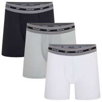 Reebok RBK Bexley boxershorts medium   zwart/grijs/wit   Maat S