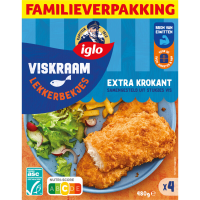 Iglo Lekkerbekjes Traditioneel Fish Fingers   480 g