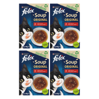 Felix Soup Farm nat kattenvoer 6 x 48 g*4