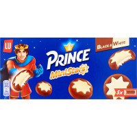 Lu Prince Ministars Cookies Zwart & Wit   187 g