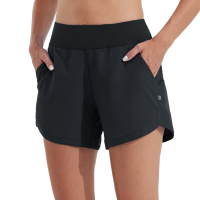 Willit dames zwemshort UPF 50+ met hoge taille, binnenbroek en zakken 5