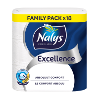 Nalys Excellence 5 laagse maxirol 18 rollen in papieren verpakking
