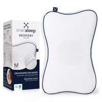 Smartsleep® RECOVERY PILLOW ergonomisch neksteunkussen van traagschuim met hoofduitsparing, voor rug  en zijslapers