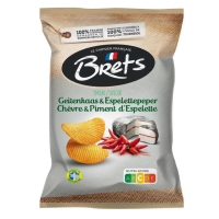 Brets Geitenkaas & Espelettepeper Chips   125 g